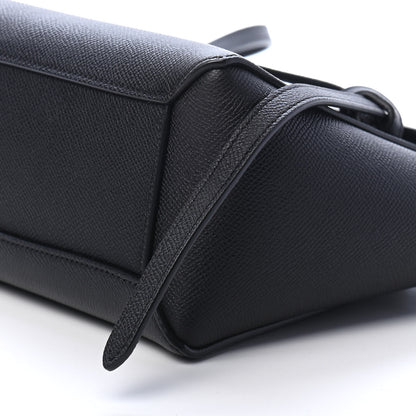 Celine Grained Calfskin Nano Belt Bag Black 9 of 9