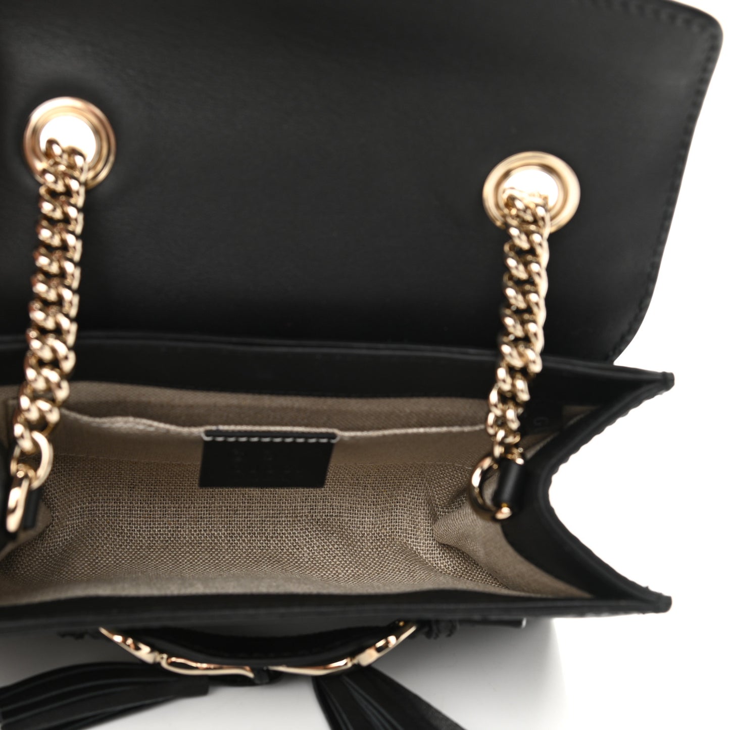 Microguccissima Mini Emily Shoulder Bag Black