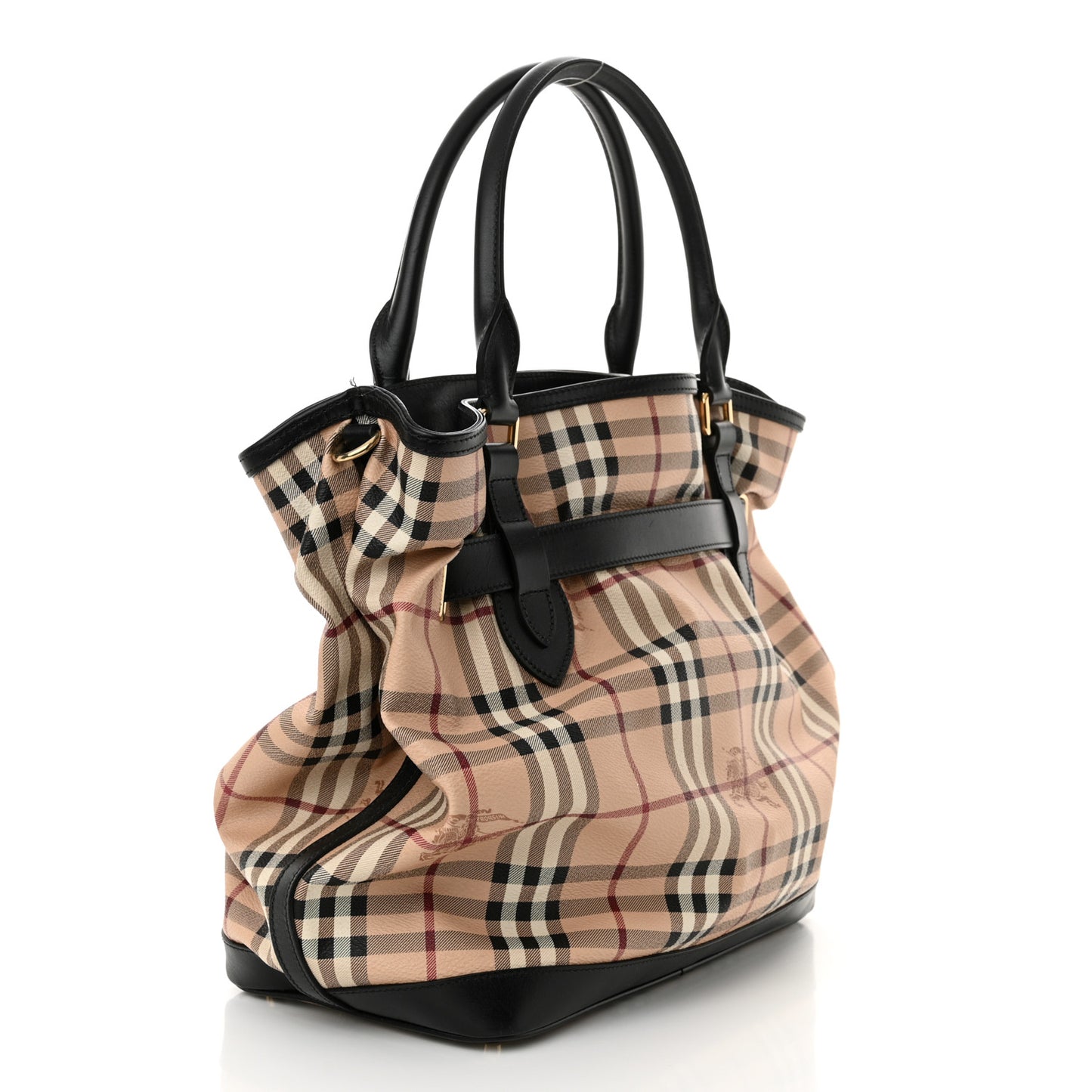 Haymarket Check Medium Golderton Tote Black