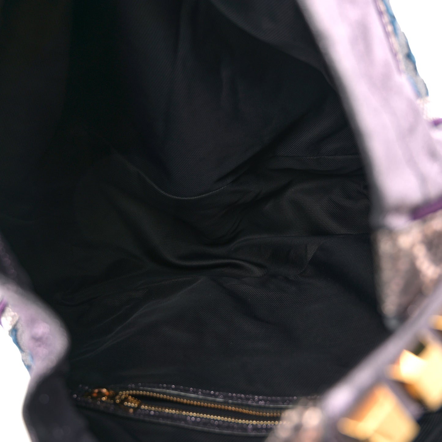Monogram Lurex Bluebird