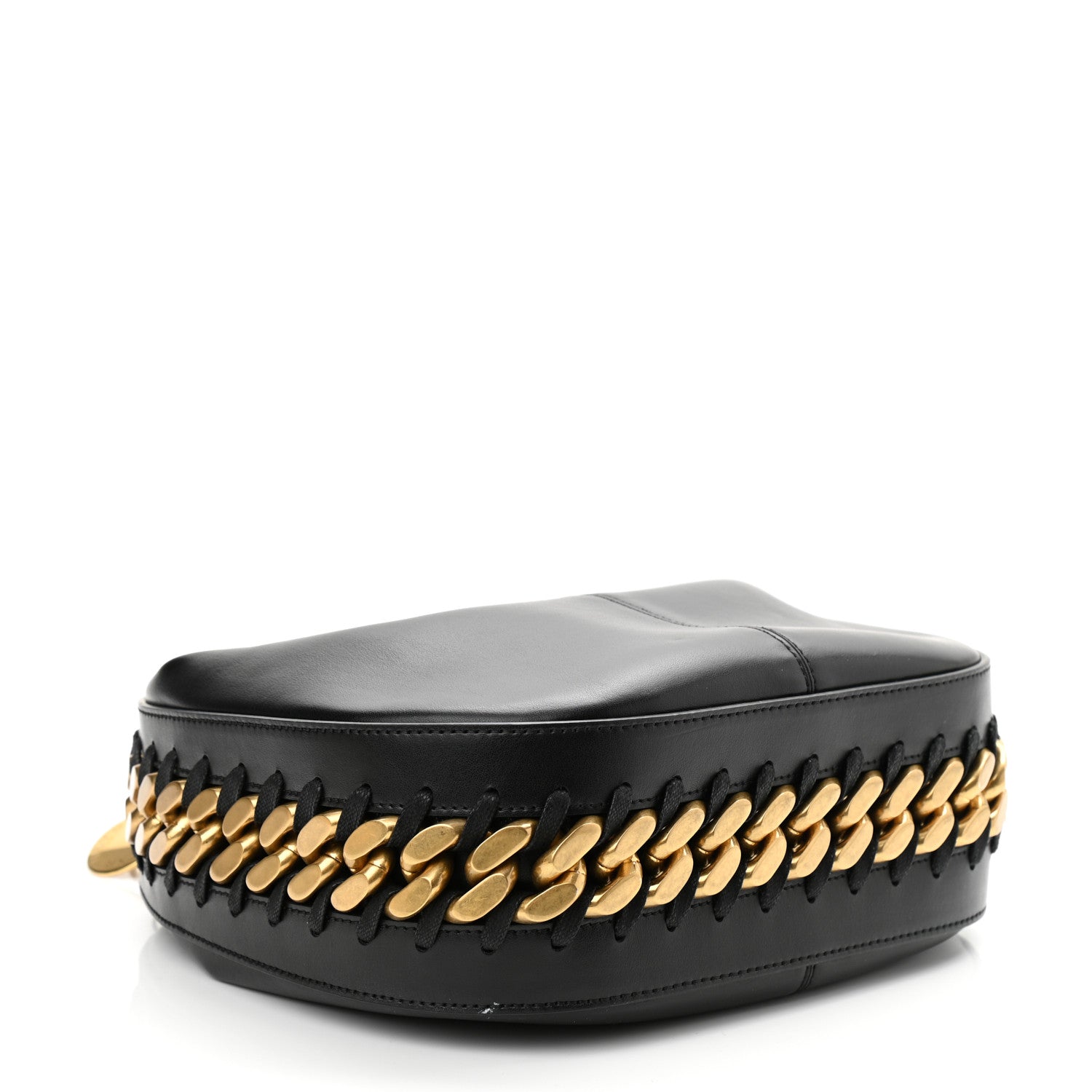Stella McCartney Eco Alter Nappa Frayme Small Zipit Shoulder Bag Black 4 of 10