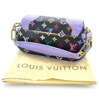 Louis Vuitton Monogram Multicolor Alligator Marilyn Black 3 of 10