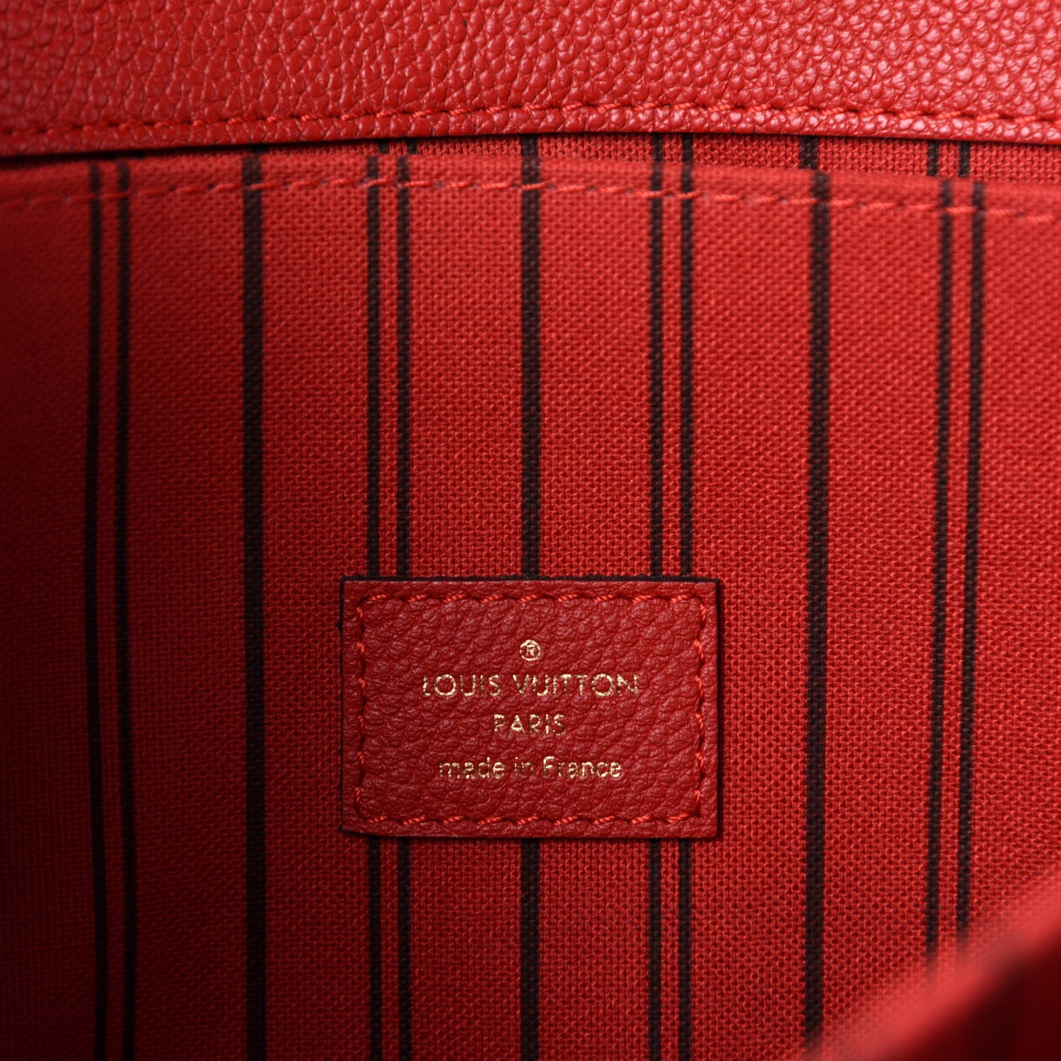 Louis Vuitton Empreinte Pochette Metis Scarlet 8 of 10