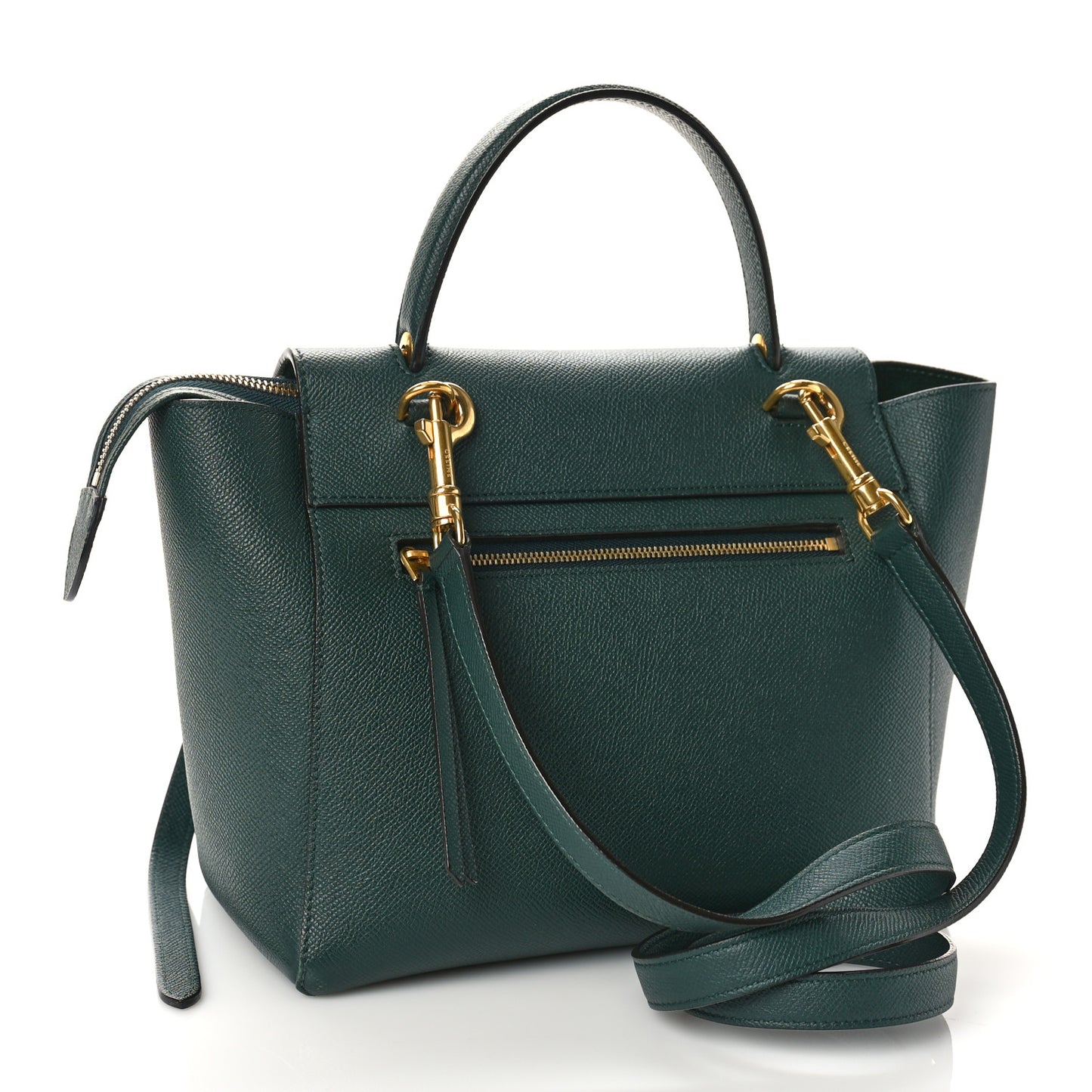 Grained Calfskin Micro Belt Bag Amazone