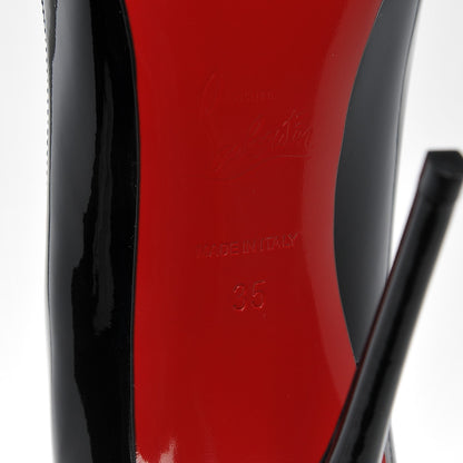Christian Louboutin Patent So Kate 120 Pumps 35 Black 6 of 6