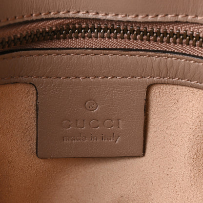 Gucci Calfskin Matelasse Small GG Marmont Shoulder Bag Porcelain Rose 5 of 9