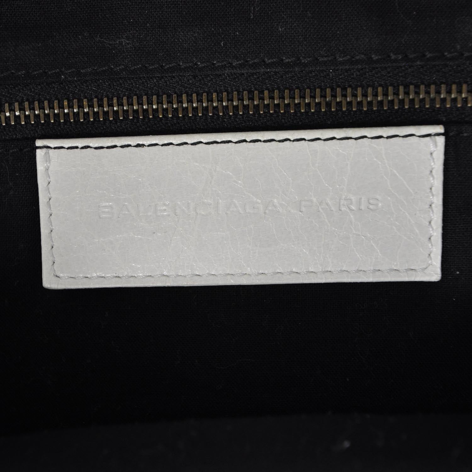Balenciaga Chevre Day Hobo White 7 of 8