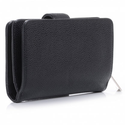 Chanel Caviar CC French Wallet Black 3 of 9