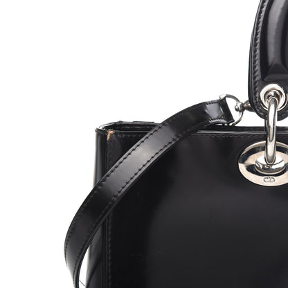 Christian Dior Glazed Calfskin Large Lady Dior Black 19 of 19