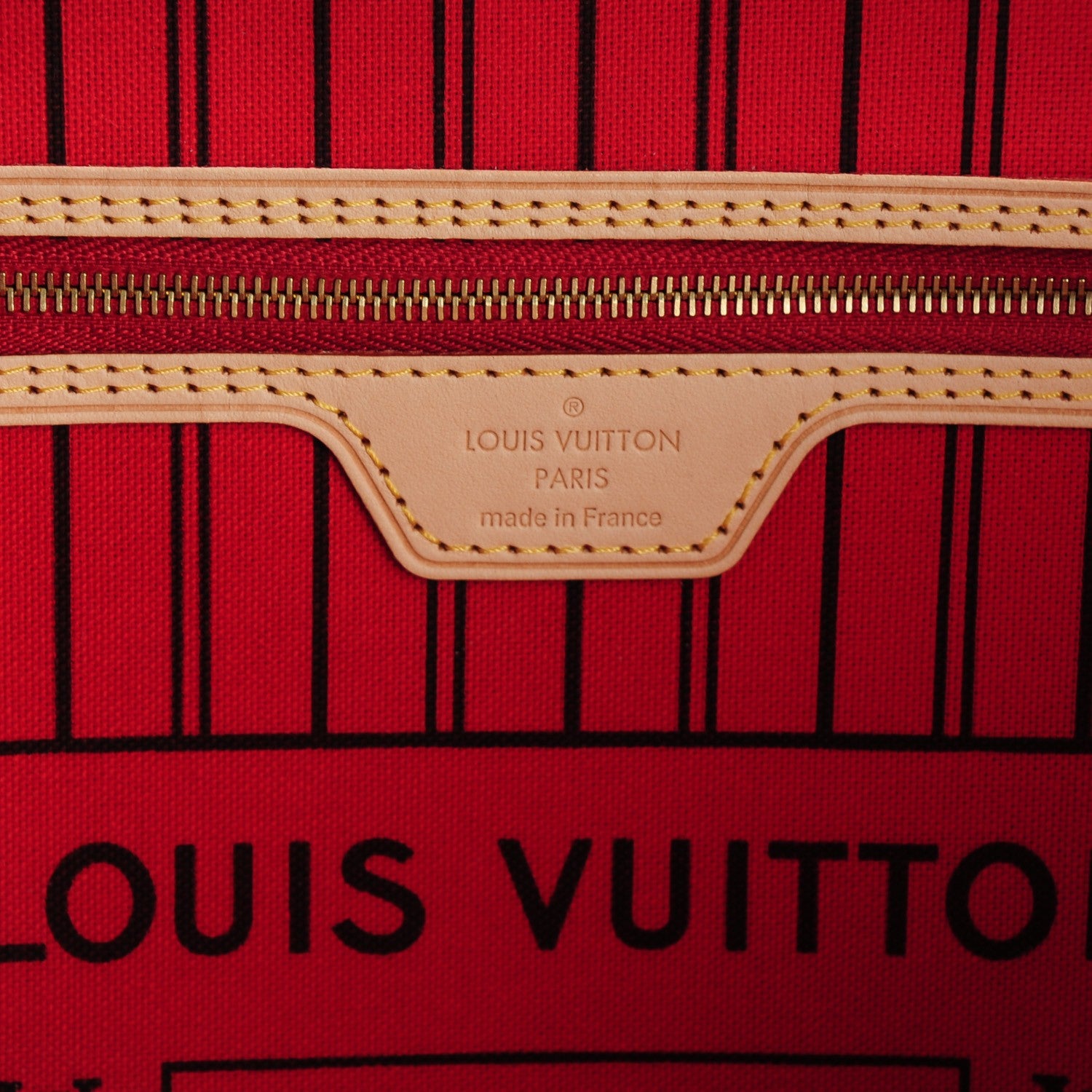 Louis Vuitton Monogram Neo Neverfull MM Cherry 7 of 10