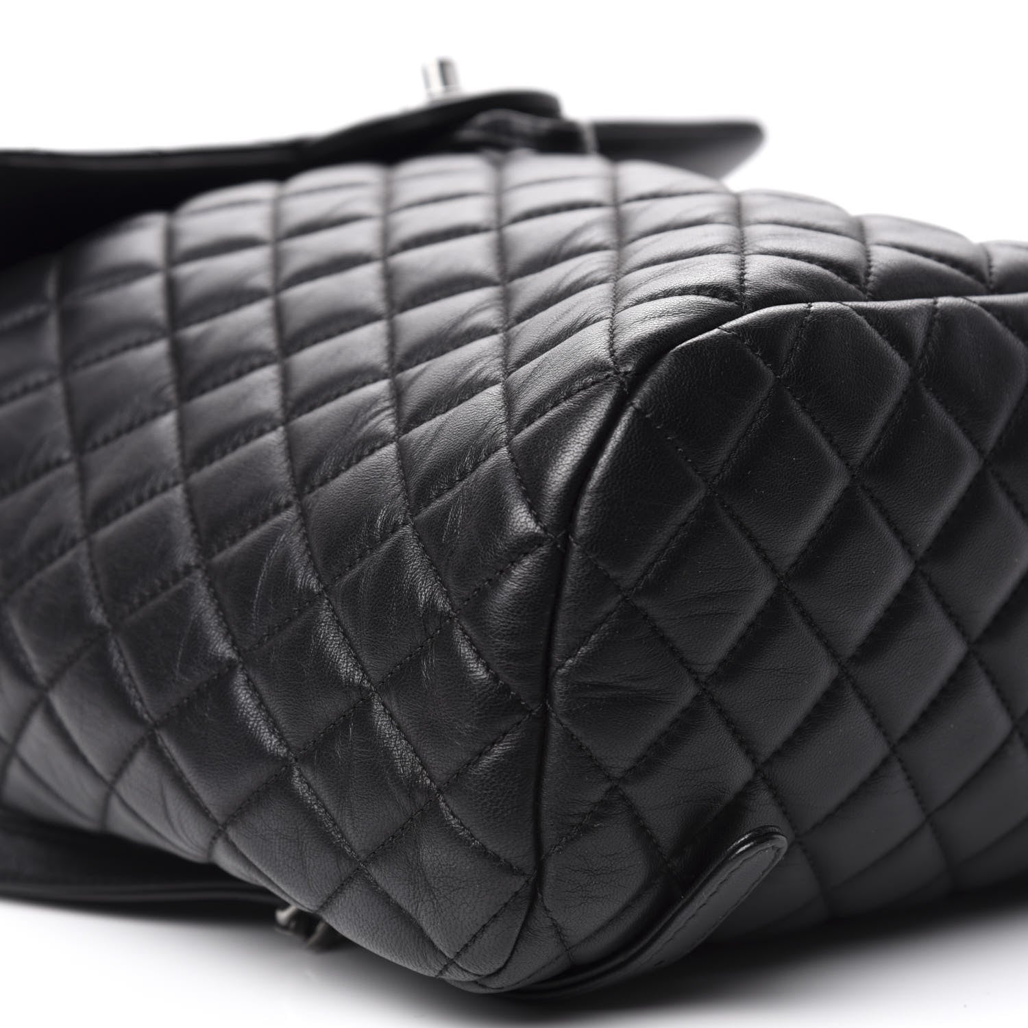 Chanel Lambskin Quilted Large Urban Spirit Backpack Black 7 of 9