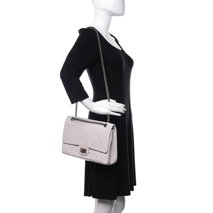 Chanel Aged Calfskin 50th Anniversary 2.55 Reissue 227 White 3 of 14