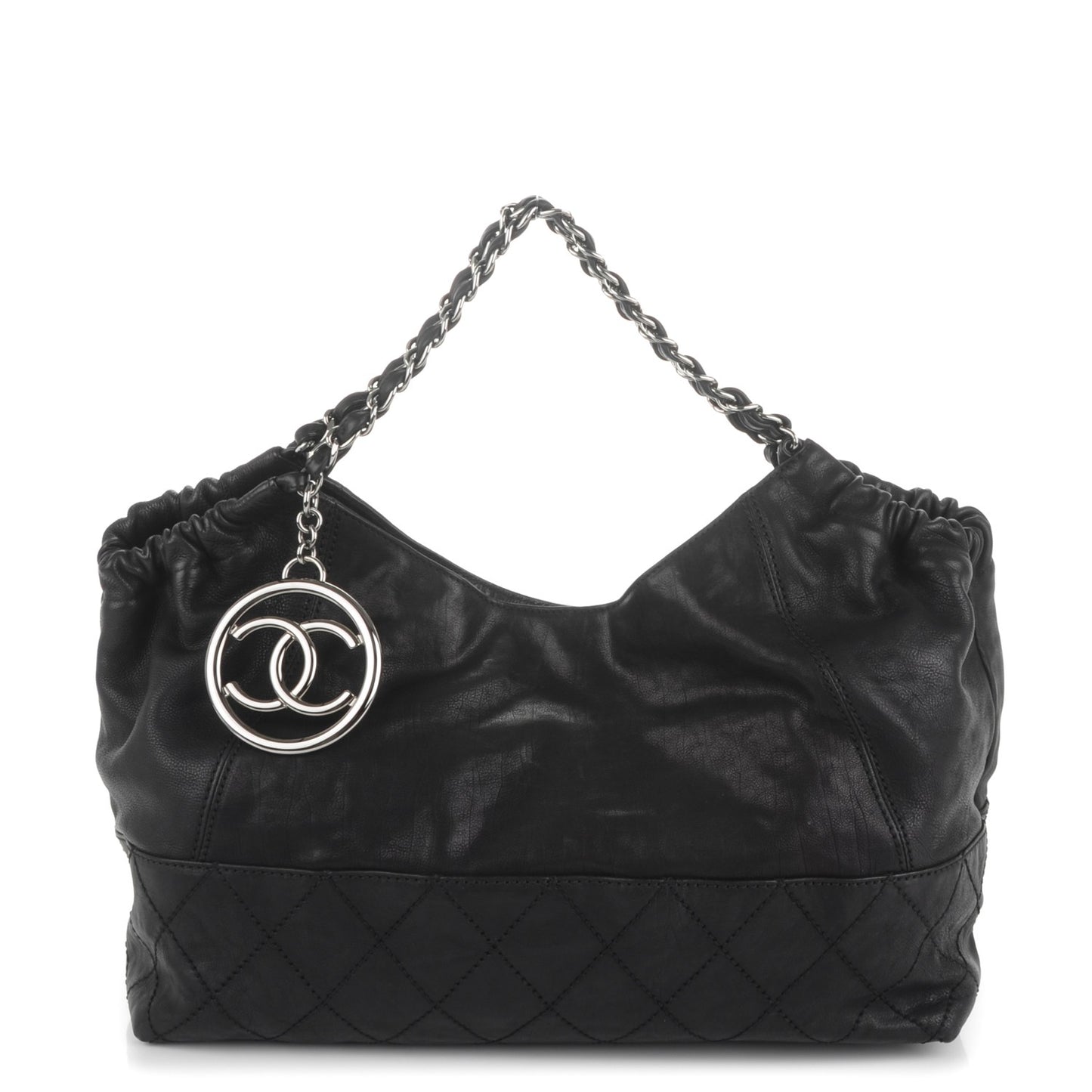 Calfskin Baby Coco Cabas Black