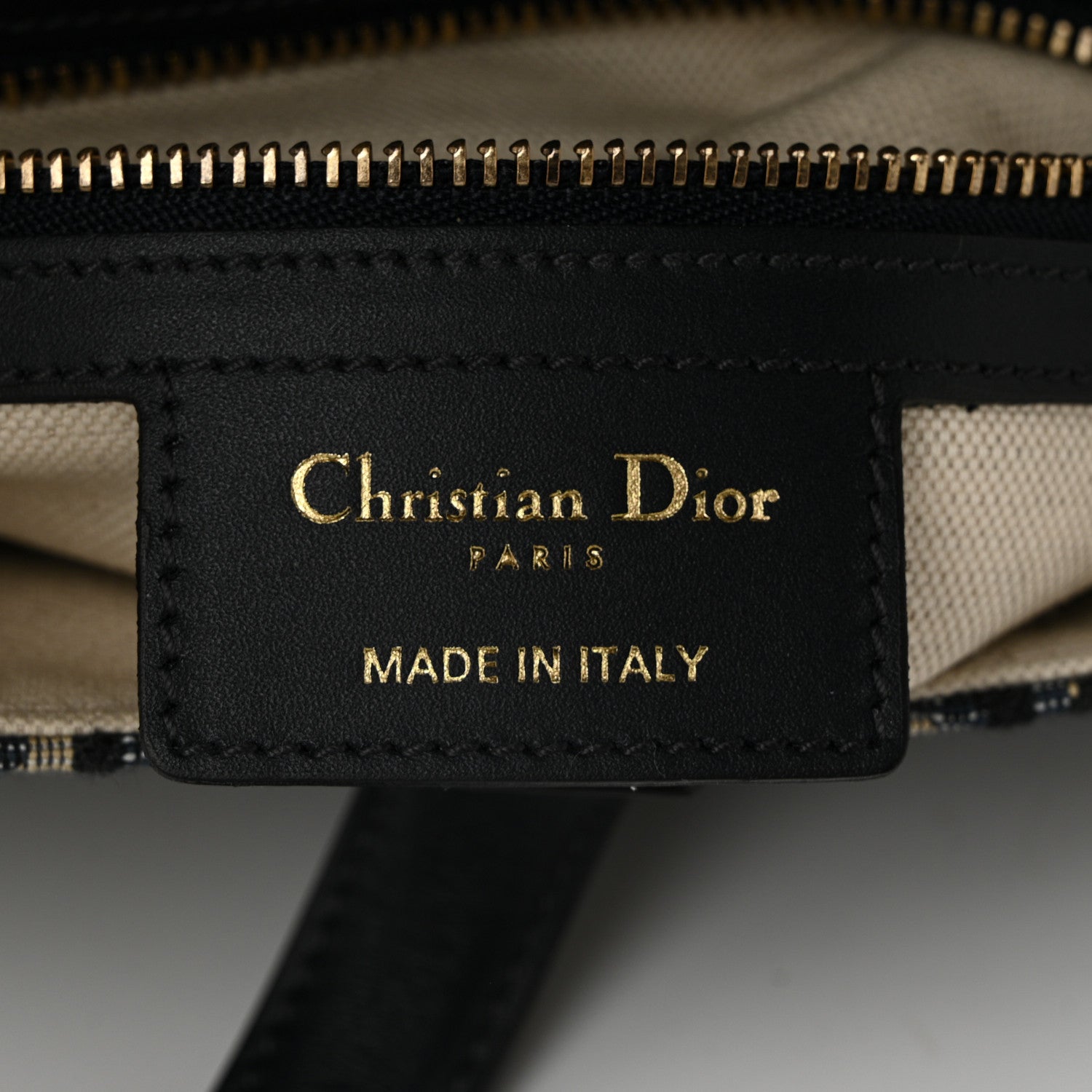 Christian Dior Oblique Saddle Bag Blue 6 of 10