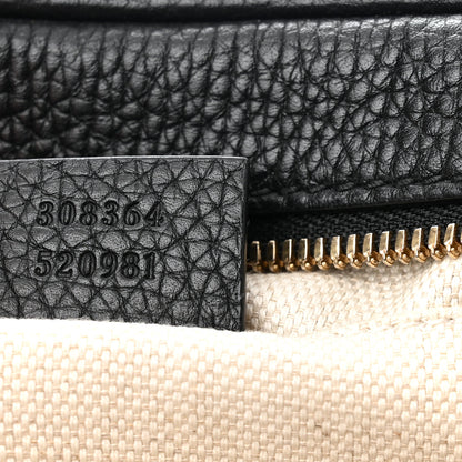 Gucci Pebbled Calfskin Small Soho Disco Bag Black 7 of 10