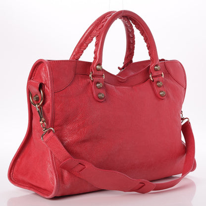 Balenciaga Agneau Giant 12 Gold Hardware City Rose Thulian 3 of 10