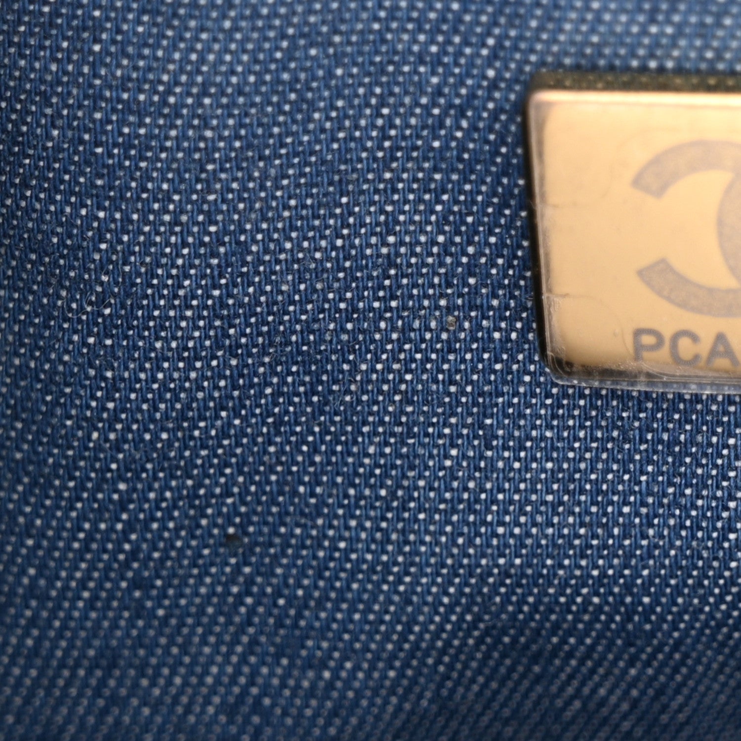 Chanel Denim Quilted Mini Pearl Crush Flap Blue 7 of 10
