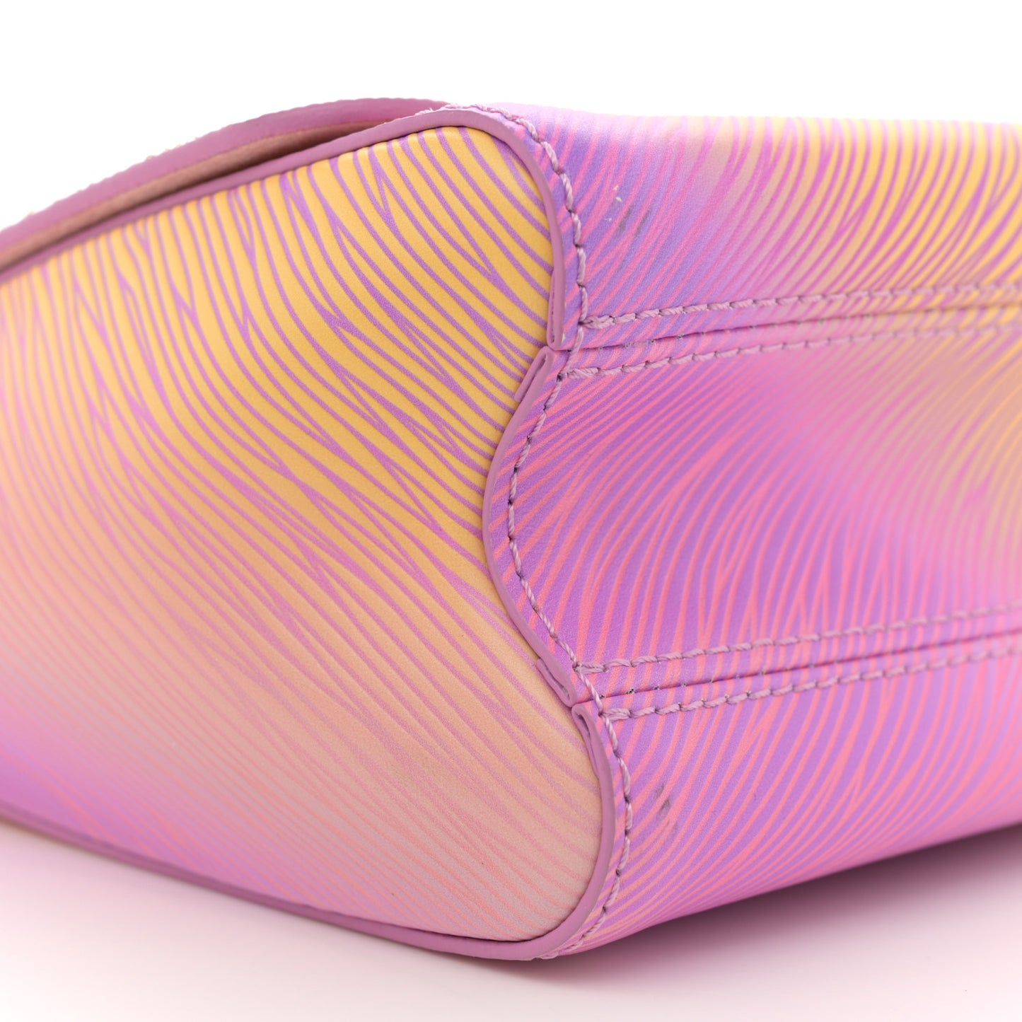 Epi Twist Shoulder Bag MM Gradient Orange