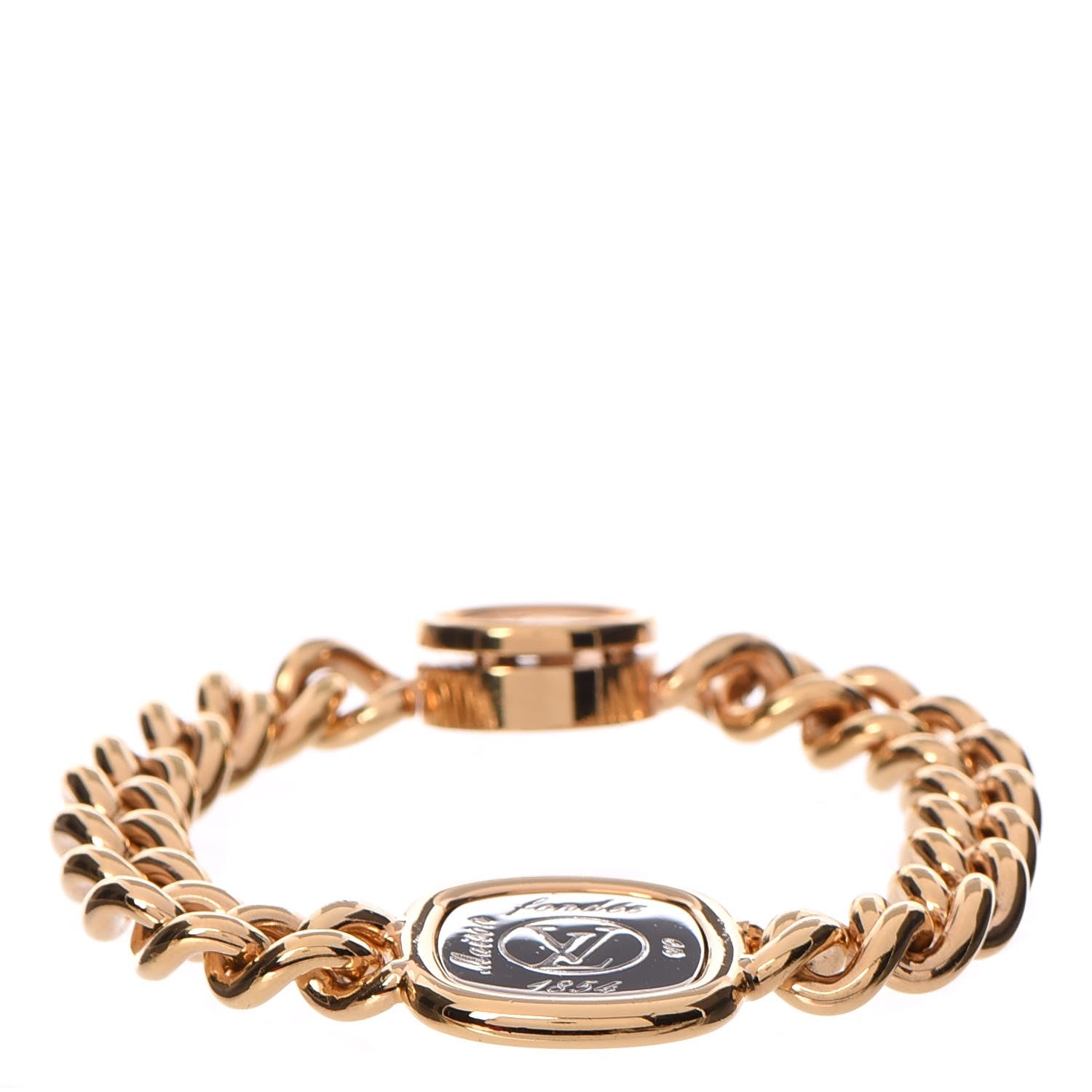 Louis Vuitton Chain ID Bracelet Gold 1 of 7