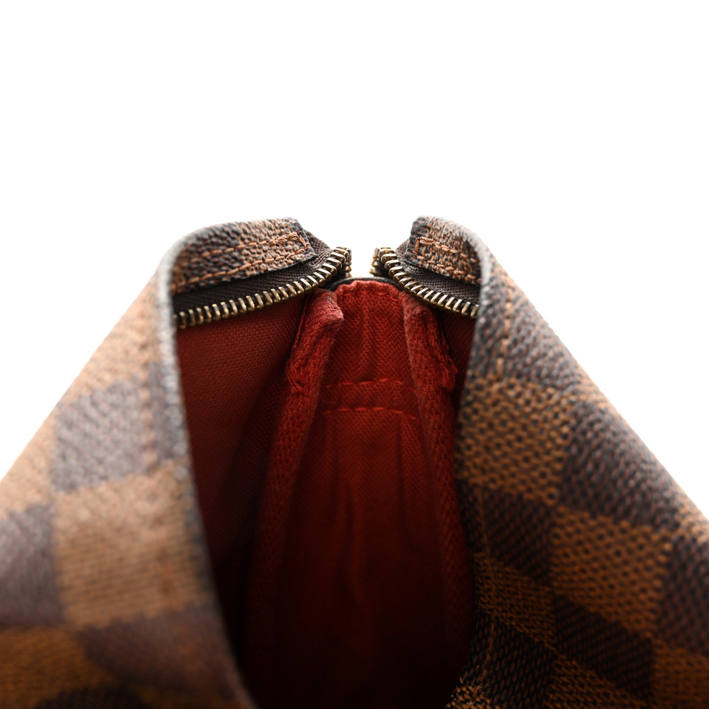 Damier Ebene Trousse Make Up Bag Pochette