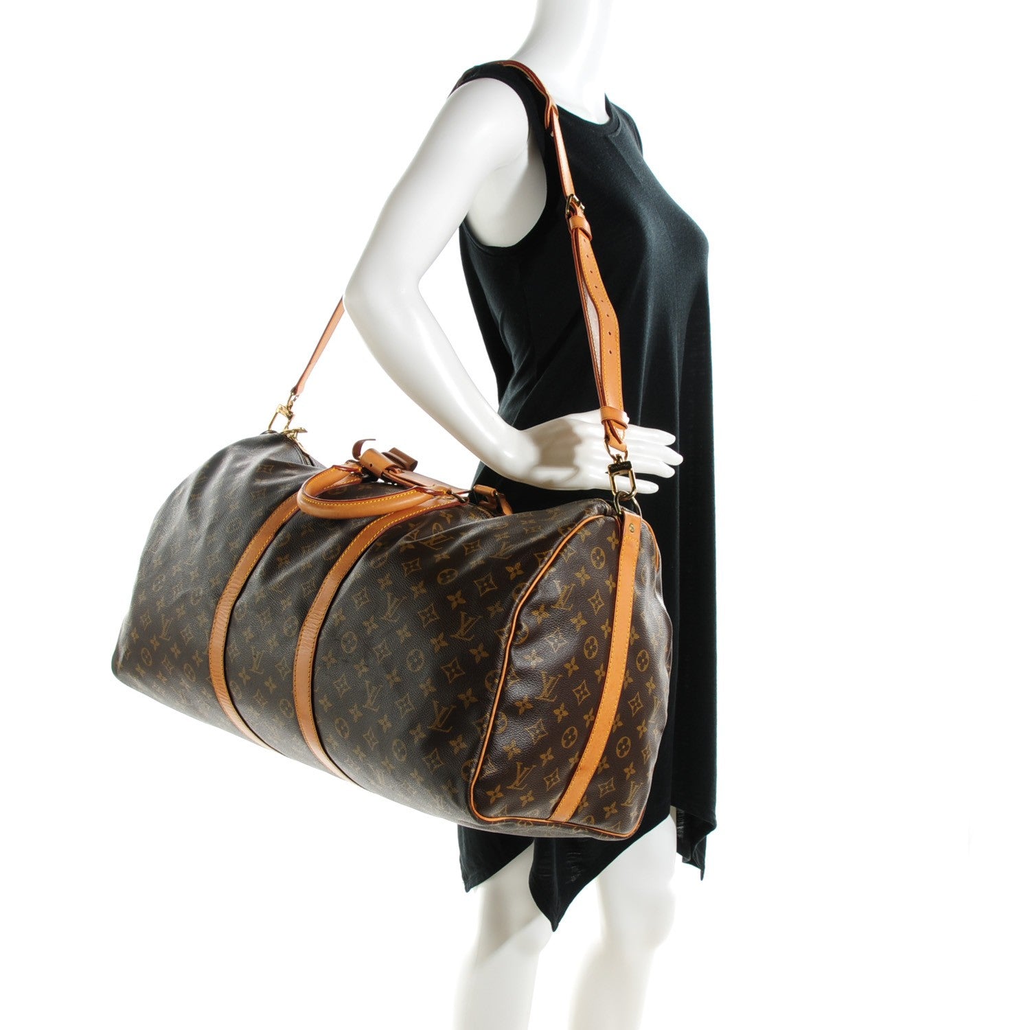 Louis Vuitton Monogram Keepall Bandouliere 55 2 of 10