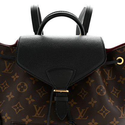 Louis Vuitton Monogram Montsouris PM Black 7 of 12