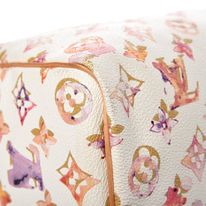 Louis Vuitton Watercolor Aquarelle Speedy 35 White 11 of 14