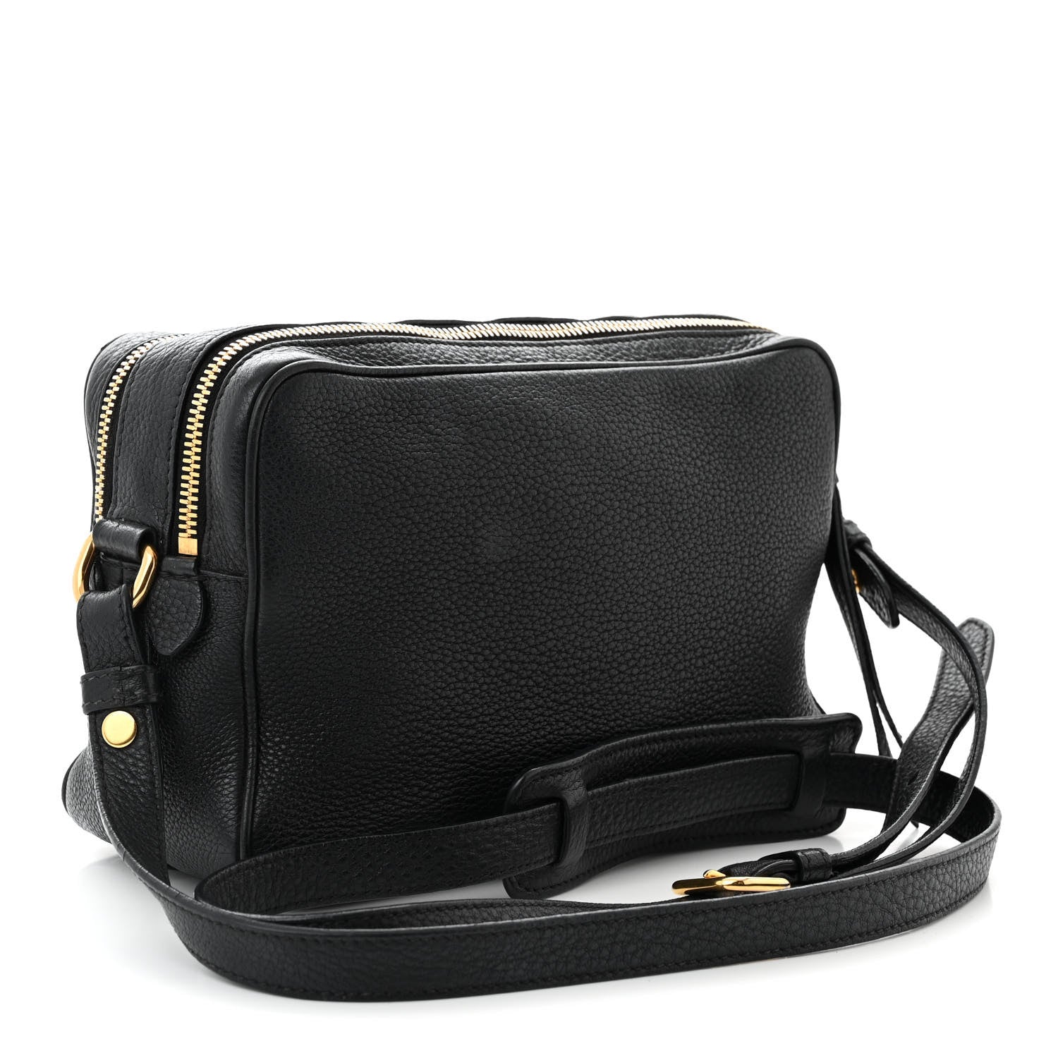 Prada Vitello Phenix Camera Bag Black 3 of 14