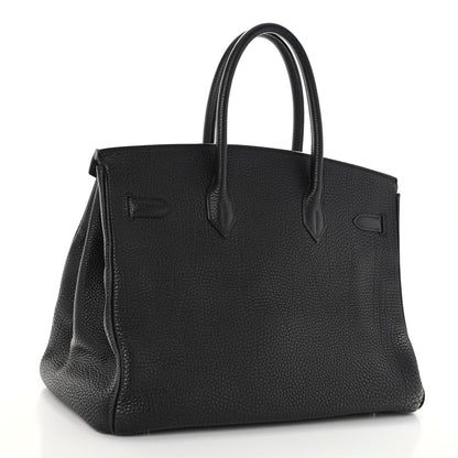 Hermes Fjord Birkin 35 Black 3 of 12