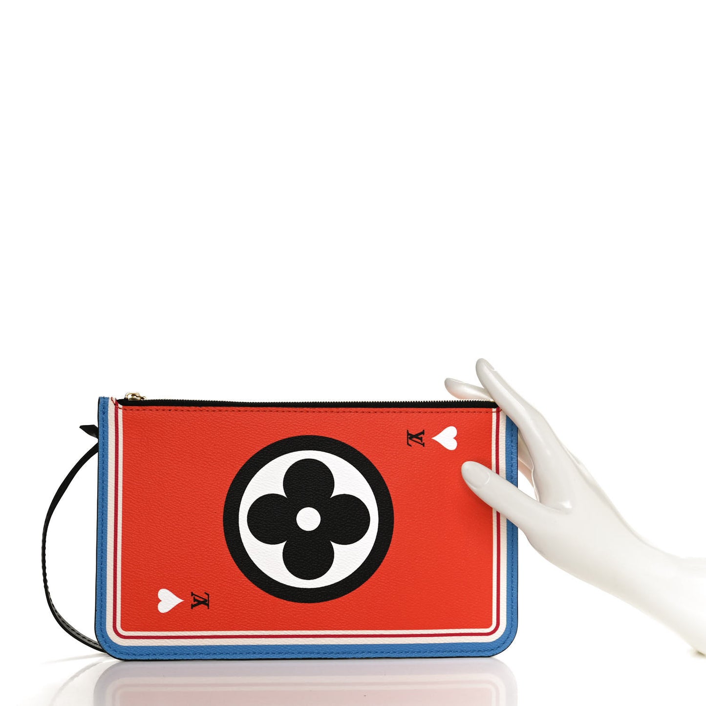 Game On Neverfull MM Pochette White