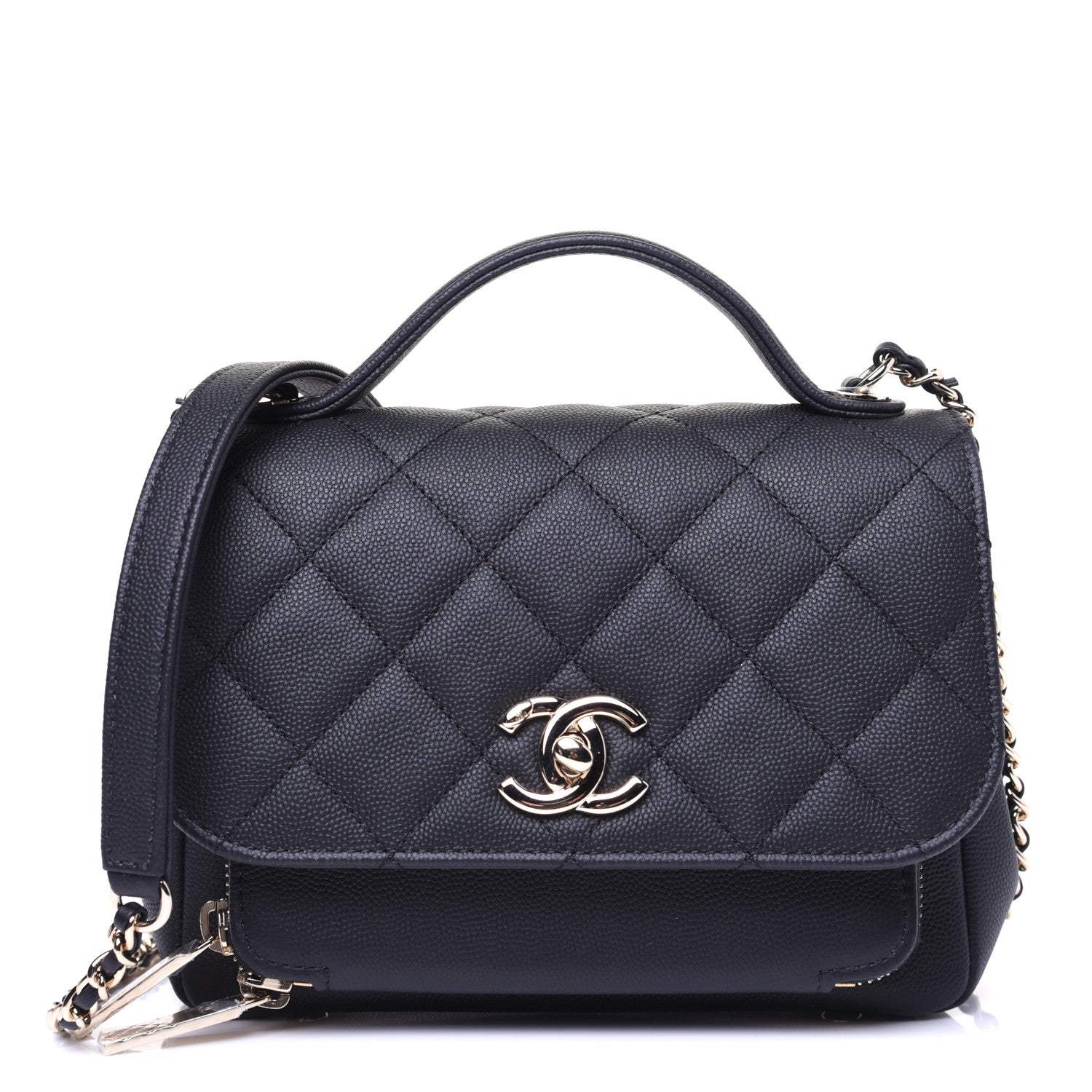 Chanel Caviar Quilted Mini Business Affinity Flap Black 1 of 14