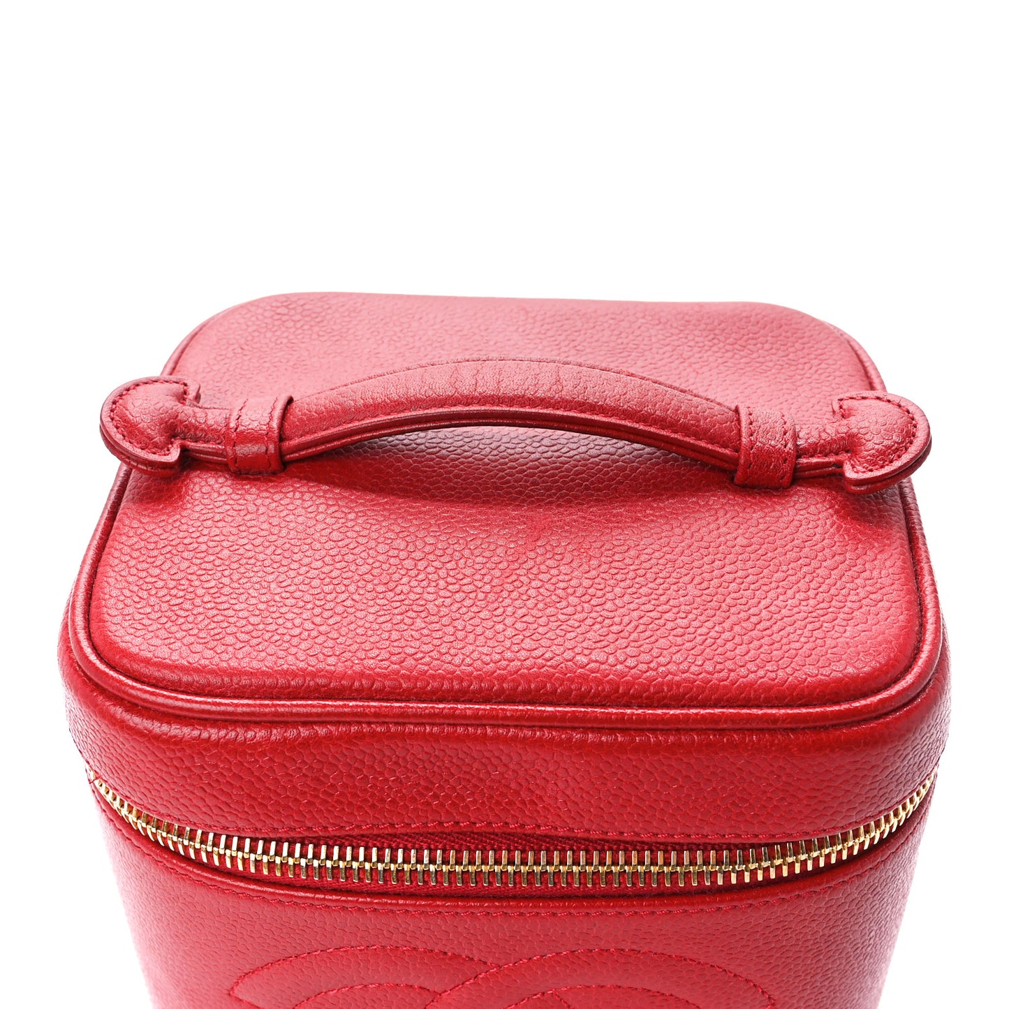 Caviar Vanity Cosmetic Case Red