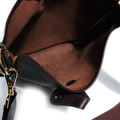 Hermes Courchevel Evelyne GM Chocolate 5 of 7