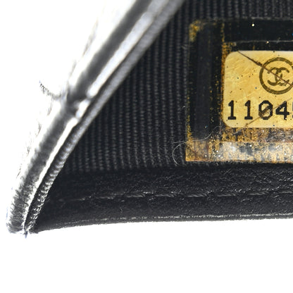 Chanel Lambskin Quilted Double Sided Wallet Black 9 of 16