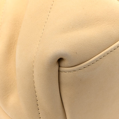 Saint Laurent Lambskin Quilted Small Loulou Puffer Monogram Chain Satchel Crema Soft 11 of 13