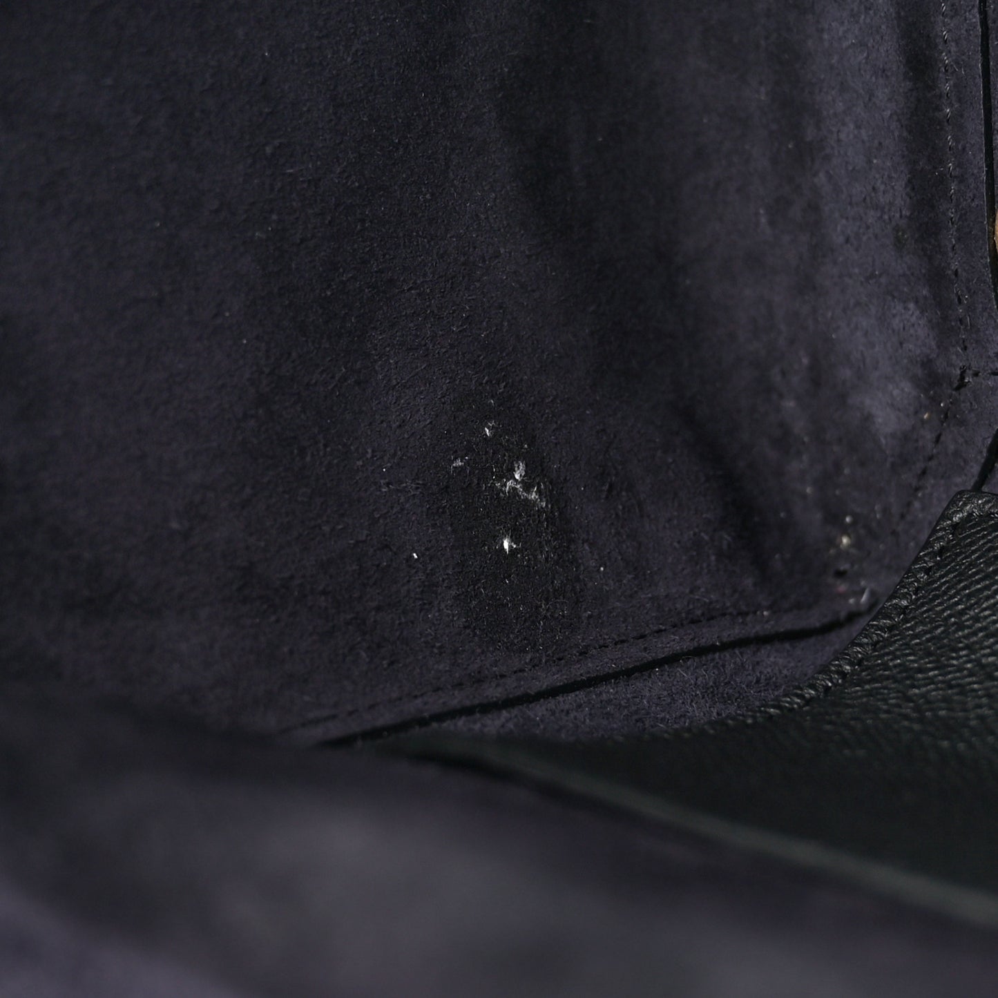 Grained Calfskin Mini Belt Bag Black