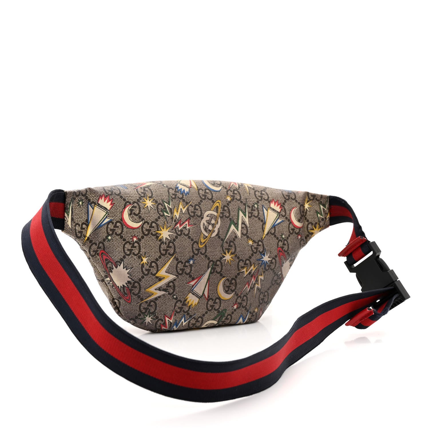 Gucci GG Supreme Monogram Childrens Space Print Belt Bag Multicolor 3 of 15