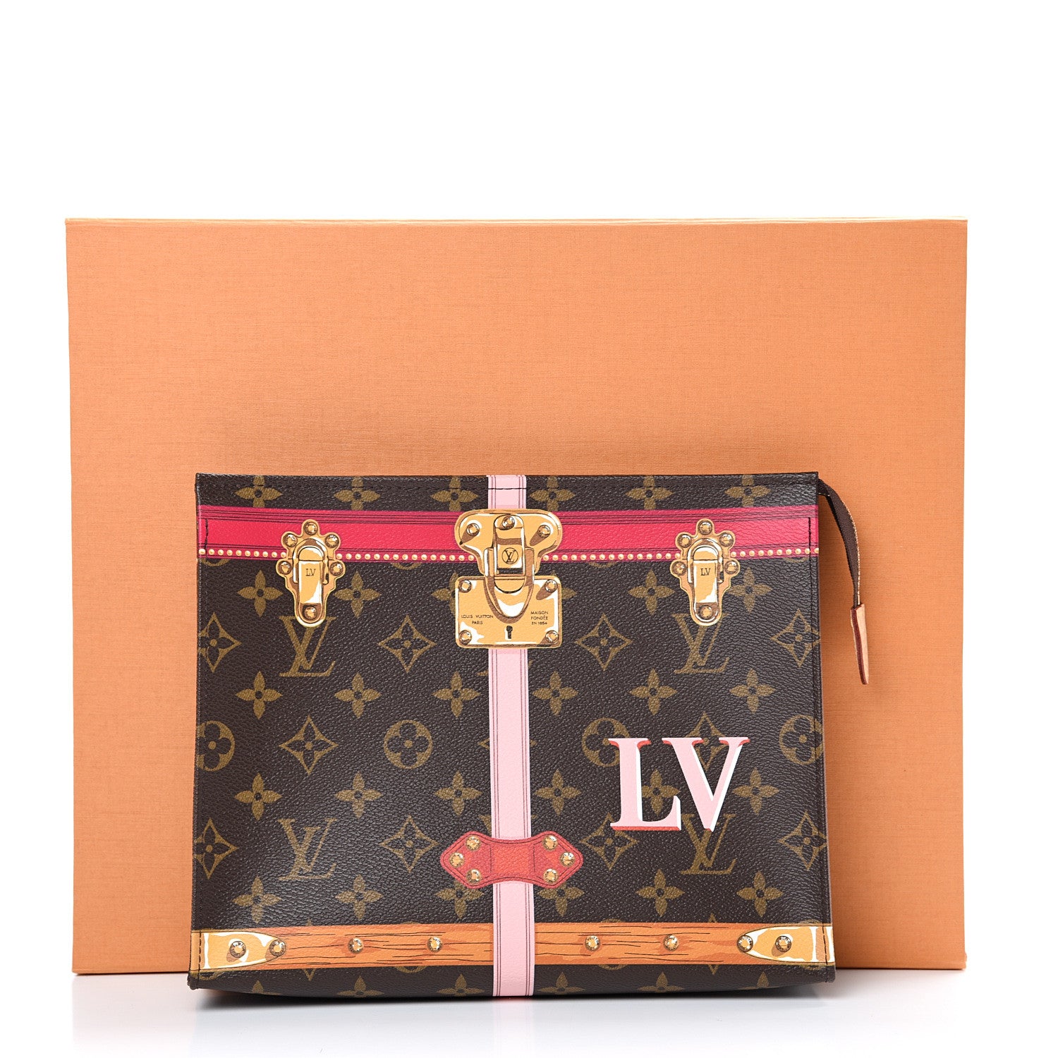 Louis Vuitton Monogram Summer Trunks Toiletry Pouch 26 7 of 7