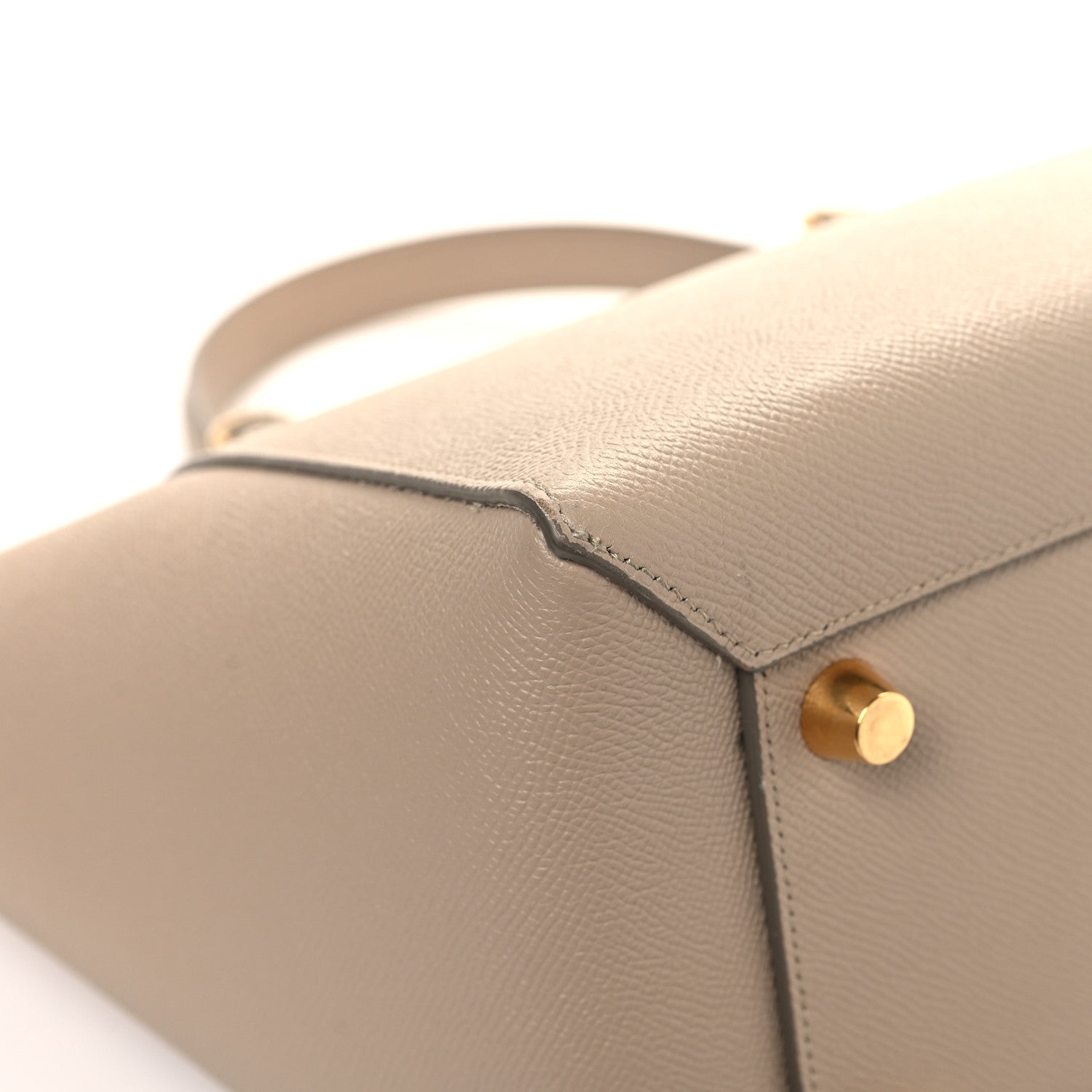Celine Grained Calfskin Mini Belt Bag Light Taupe 11 of 13