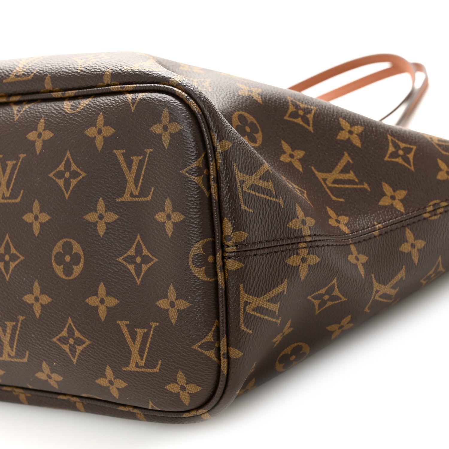 Louis Vuitton Monogram Calfskin Neo Neverfull Inside Out MM Tan 16 of 17