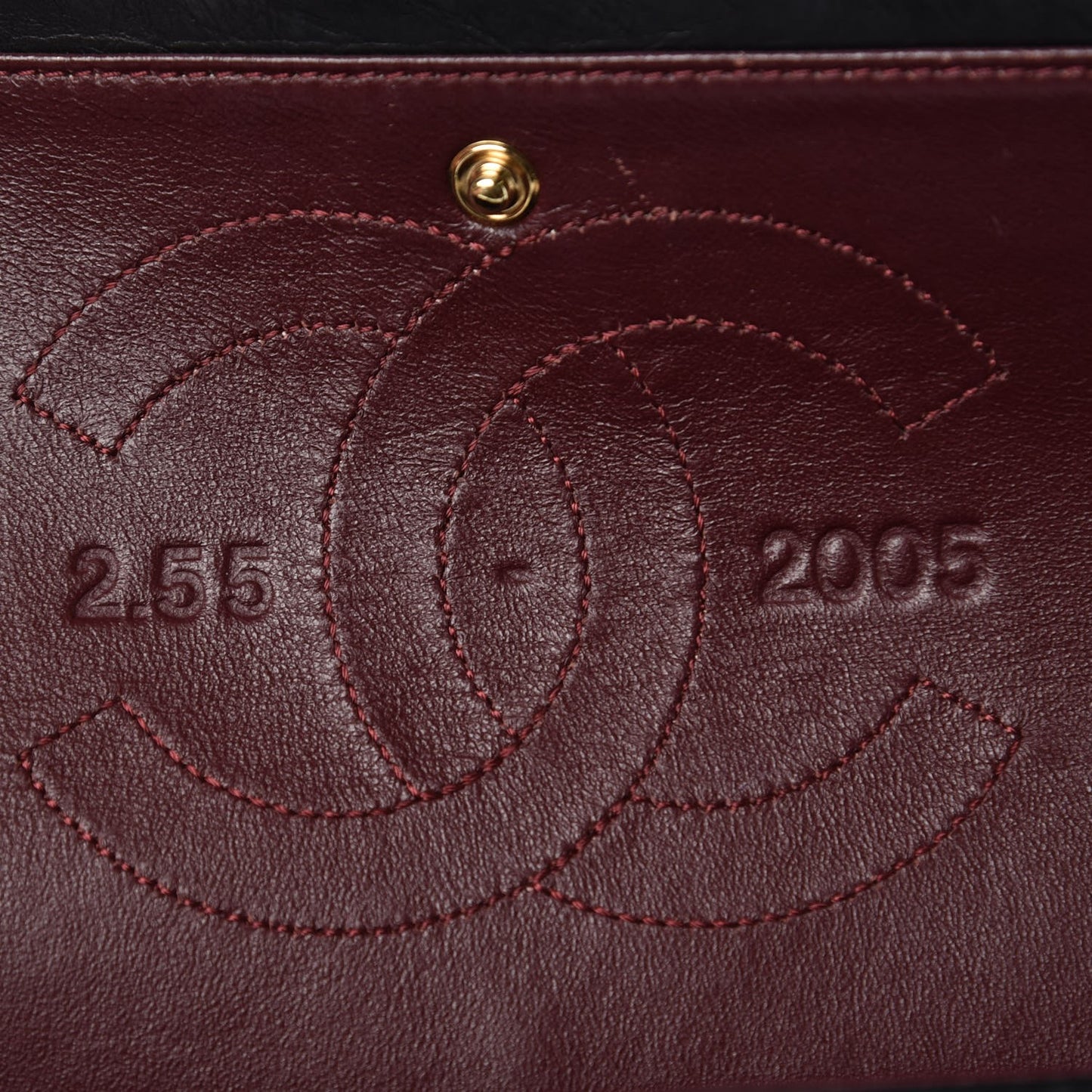 Aged Calfskin Quilted 50th Anniversary 2.55 Reissue 226 Flap Black