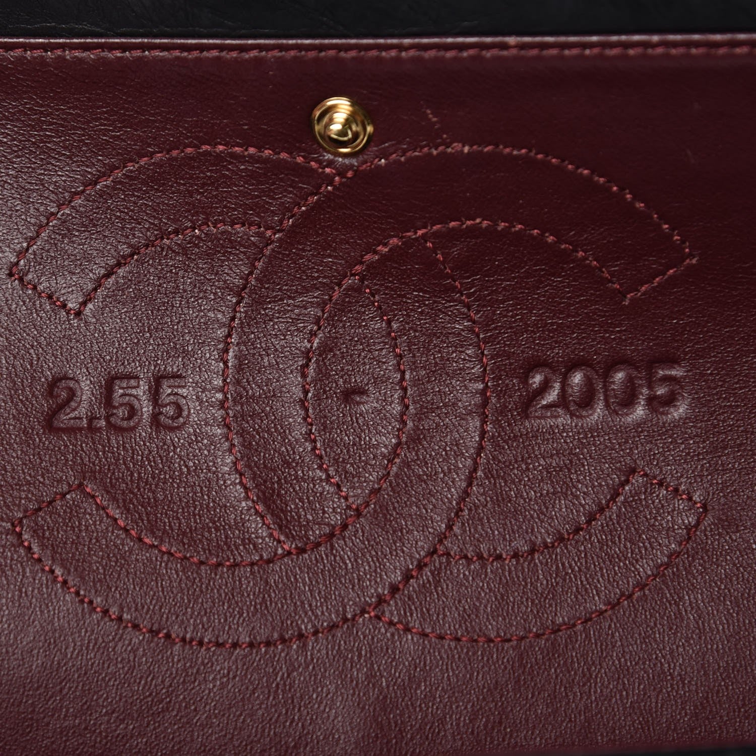 Chanel Aged Calfskin Quilted 50th Anniversary 2.55 Reissue 226 Flap Black 8 of 10