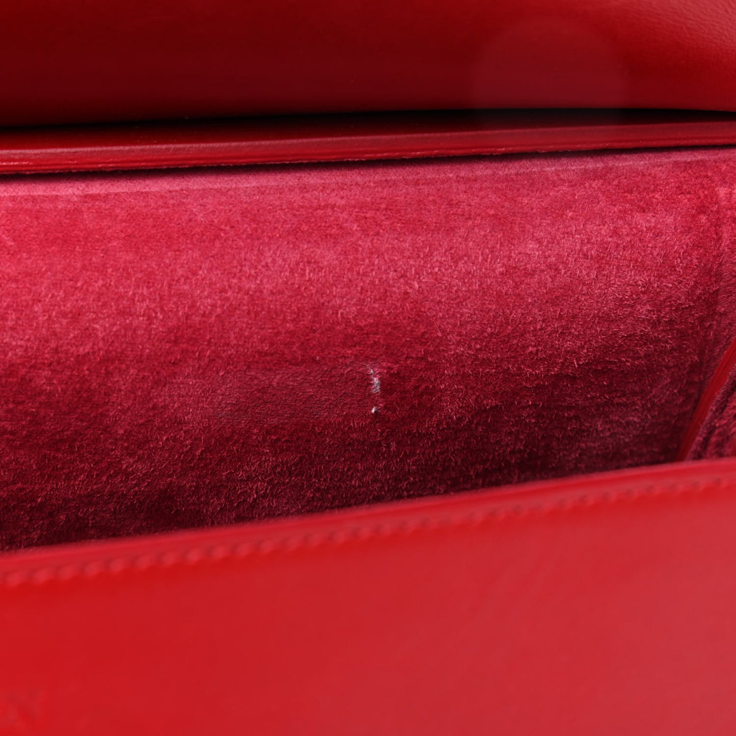 Calfskin Large Heroine Red