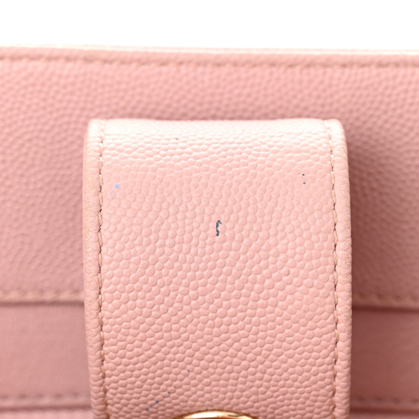 Caviar Quilted Small Business Affinity Shopping Bag Light Pink