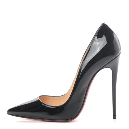 Christian Louboutin Patent So Kate 120 Pumps 37.5 Black 1 of 5