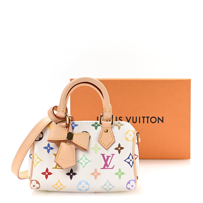 Louis Vuitton LV X TM Monogram Multicolor Nano Speedy White 10 of 10
