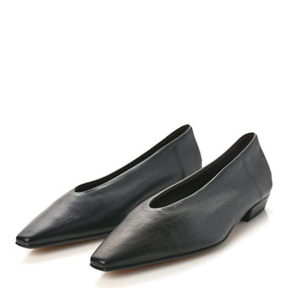 Bottega Veneta Nappa Almond Flats 35 Black 4 of 8