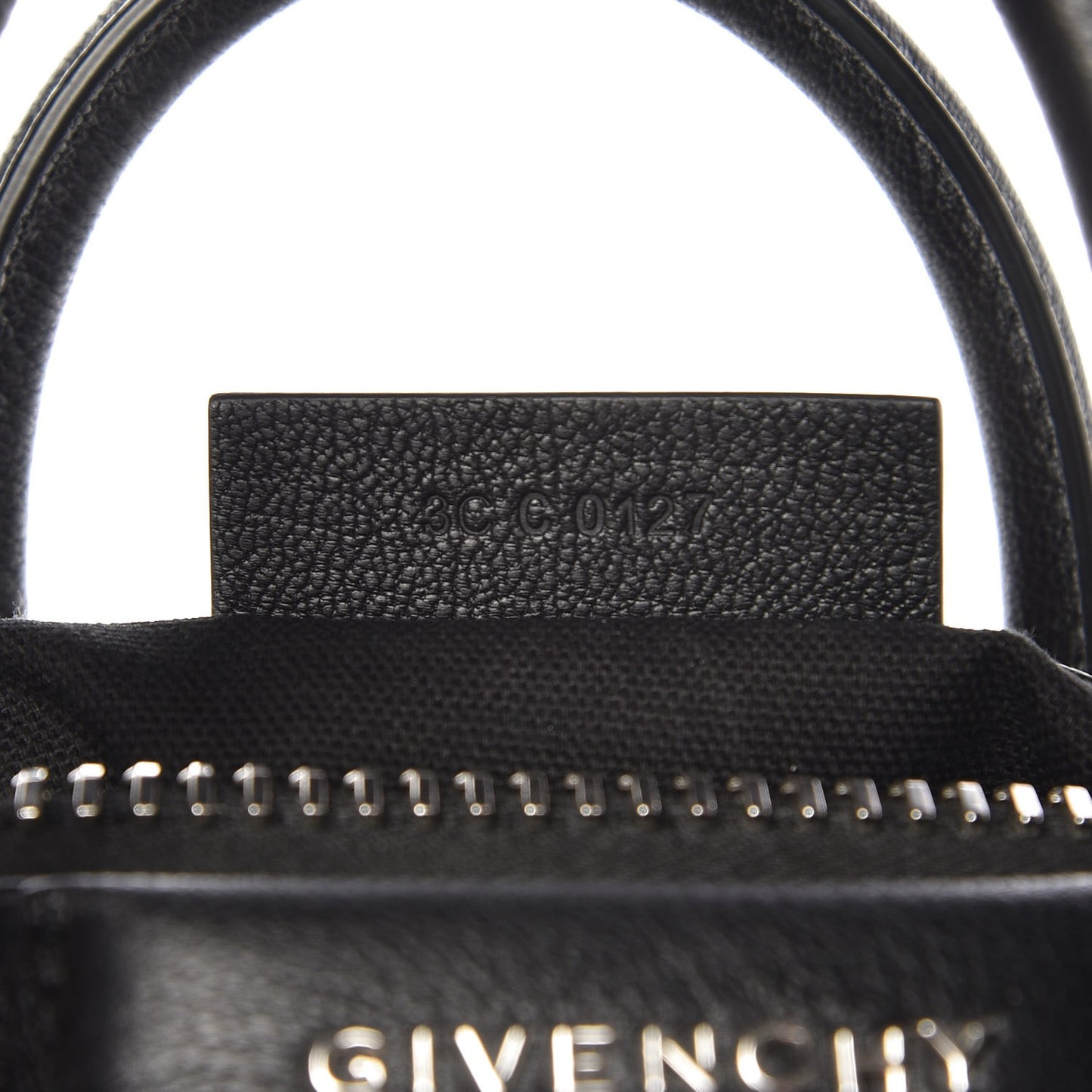 Sugar Goatskin Mini Antigona Black