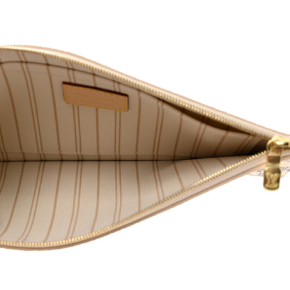 Louis Vuitton Damier Azur Neverfull MM GM Pochette 5 of 6
