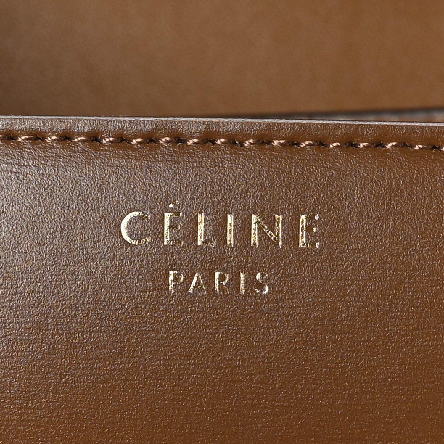 Celine Box Calfskin Small Classic Box Flap Bag Camel 6 of 9